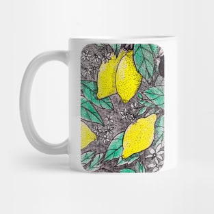 Lemons on a tree Mug